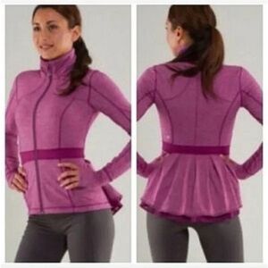 Likilemon Riding Jacket Heathered Dewberry Purple XS